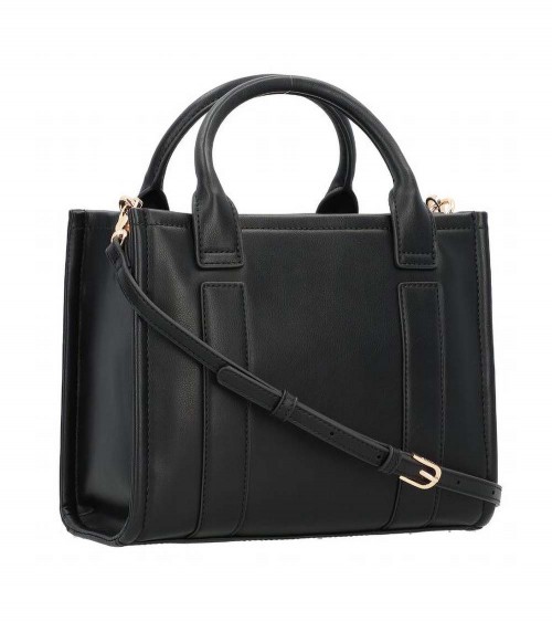 Bolso de hombro Liu Jo Ridhi en color negro con detalles dorados y correa ajustable.