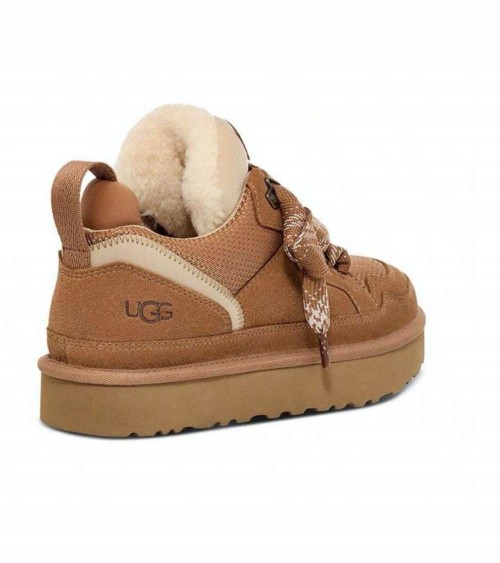 Ugg Deportivas Lowmel Mujer Serraje Tejido Color Avellana