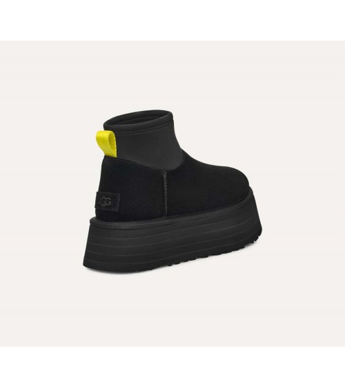 UGG Classic Mini Dipper Black Botines Mujer - Plataforma Neopreno