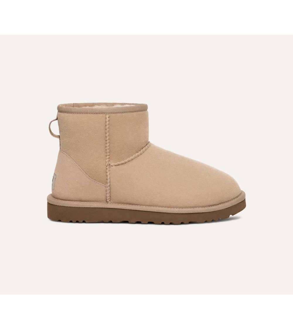 UGG Botas Classic Mini II para Mujer Ante en Color Chestnut Lazaro Zapaterias