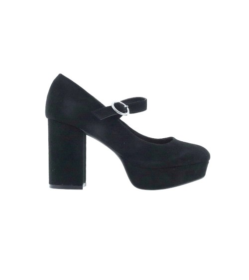 Stay Zapatos Tacon Mujer Negro