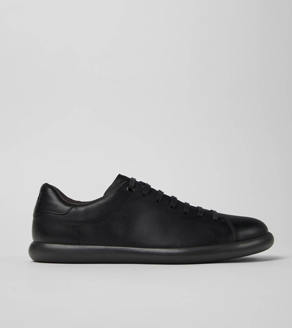 Camper Sneakers Pelotas Soller para Hombre - Piel Negra | Lázaro Zapaterías