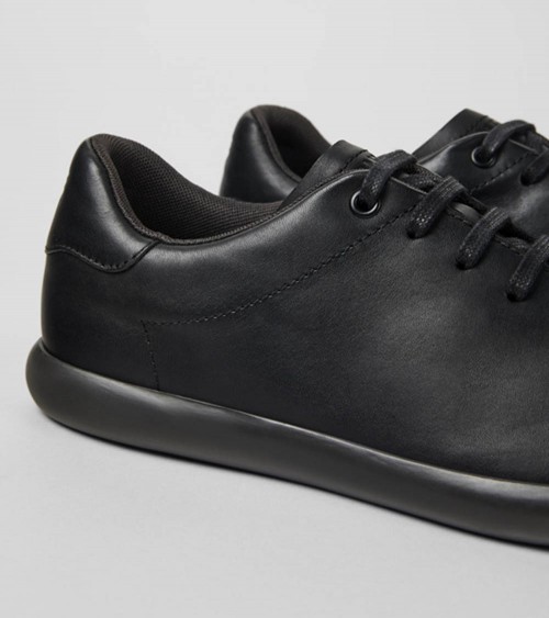 Camper Sneakers Pelotas Soller para Hombre - Piel Negra | Lázaro Zapaterías