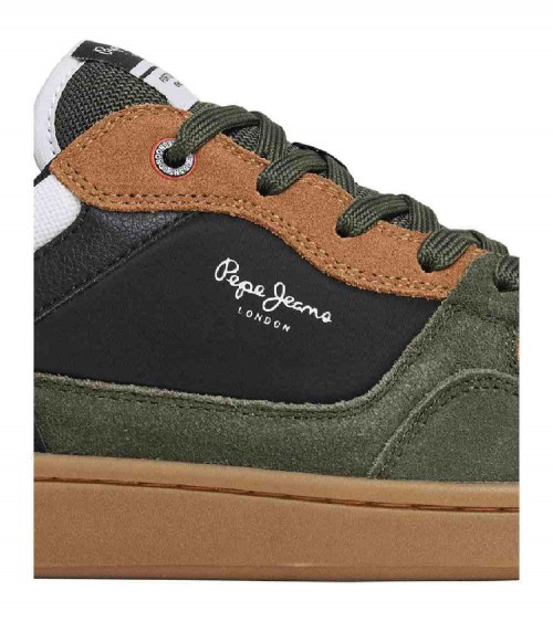 Pepe Jeans  Deportivos Hombre Verde+kaki