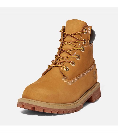 Timberland Botines Botas Cordones 6 Inch Timberland® Premium Mujer Amarillo