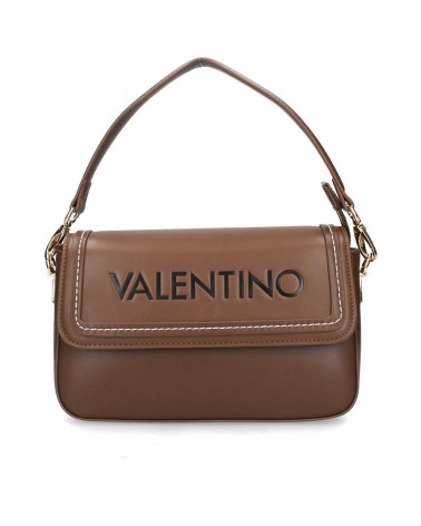 Vista frontal del bolso Valentino VBS8AJ13 en marrón.