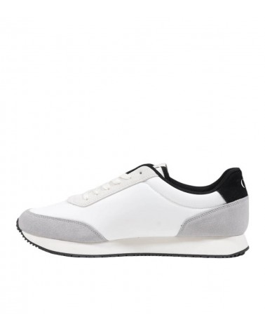 Zapatillas Calvin Klein Retro Runner Iconic en nailon y piel auténtica.